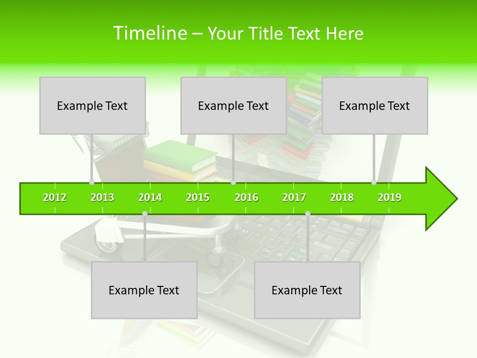 White Background Holding Hands Elder PowerPoint Template