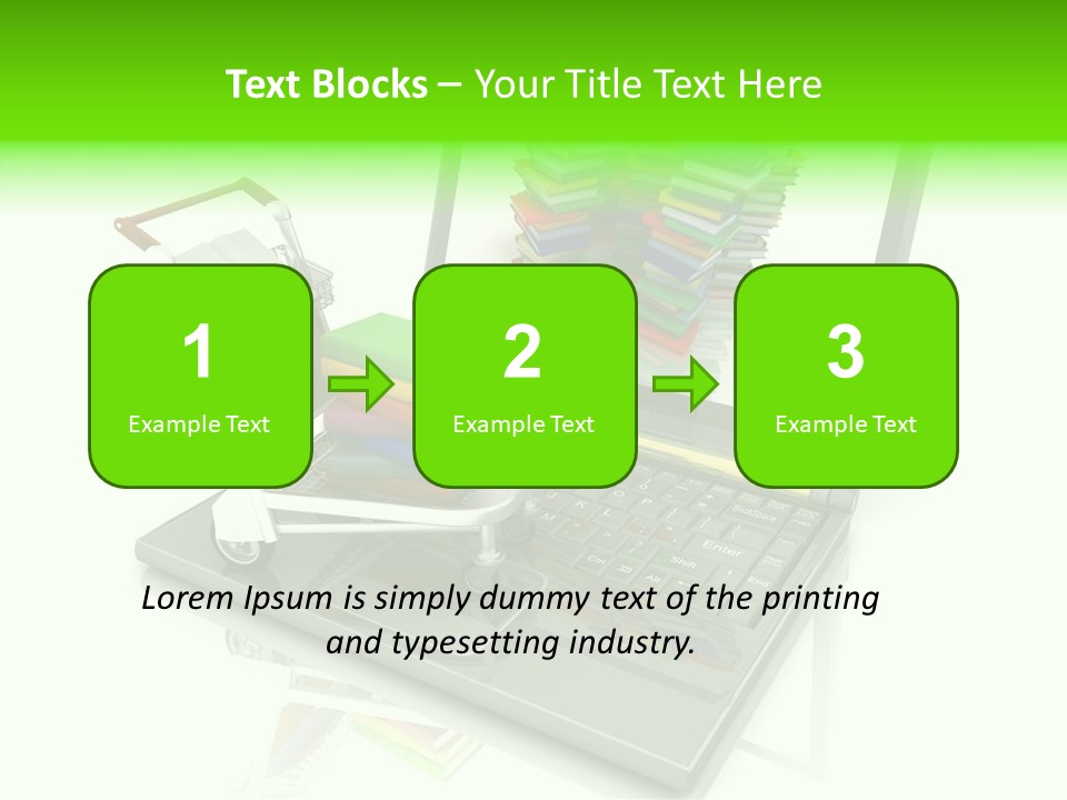 White Background Holding Hands Elder PowerPoint Template