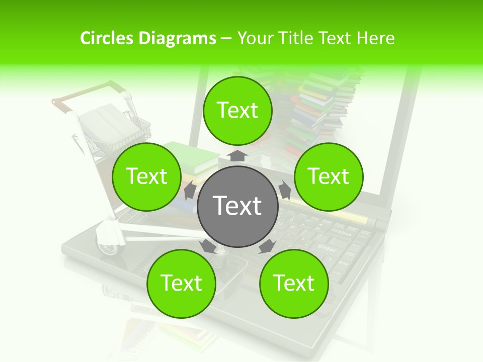 White Background Holding Hands Elder PowerPoint Template