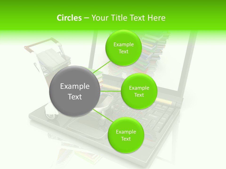 White Background Holding Hands Elder PowerPoint Template