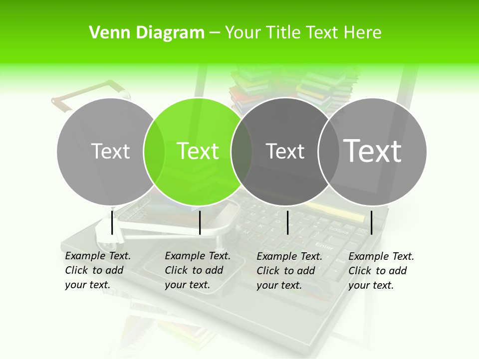 White Background Holding Hands Elder PowerPoint Template