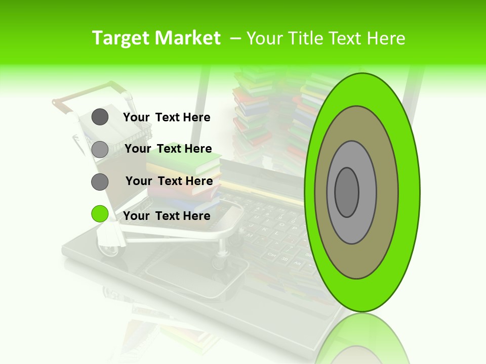 White Background Holding Hands Elder PowerPoint Template