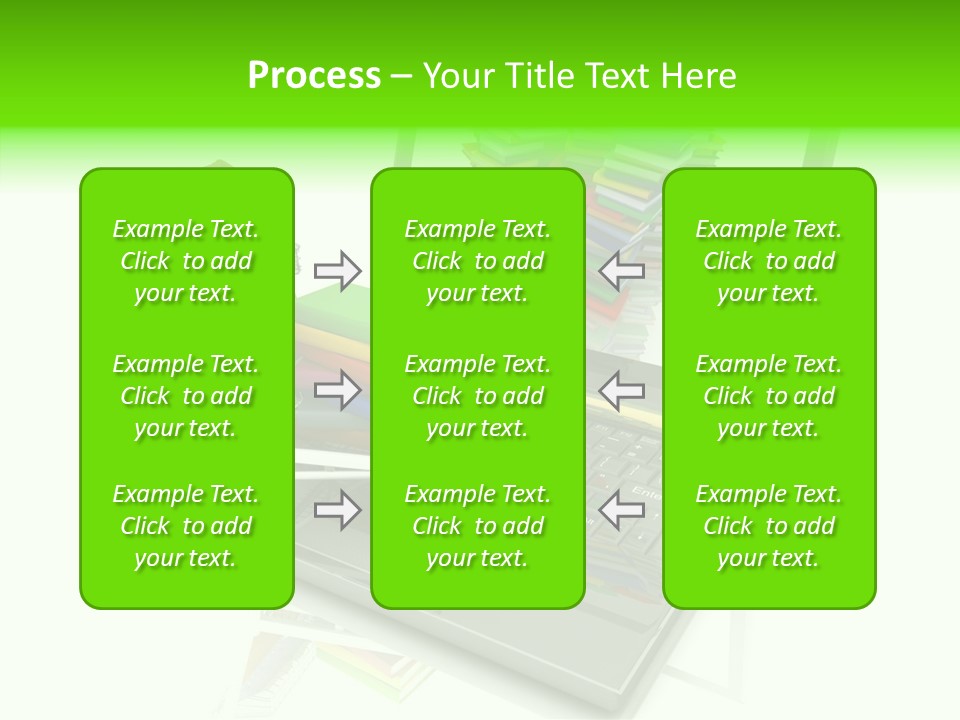 White Background Holding Hands Elder PowerPoint Template