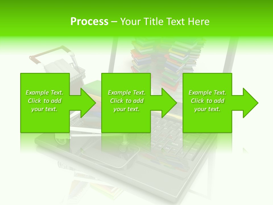 White Background Holding Hands Elder PowerPoint Template