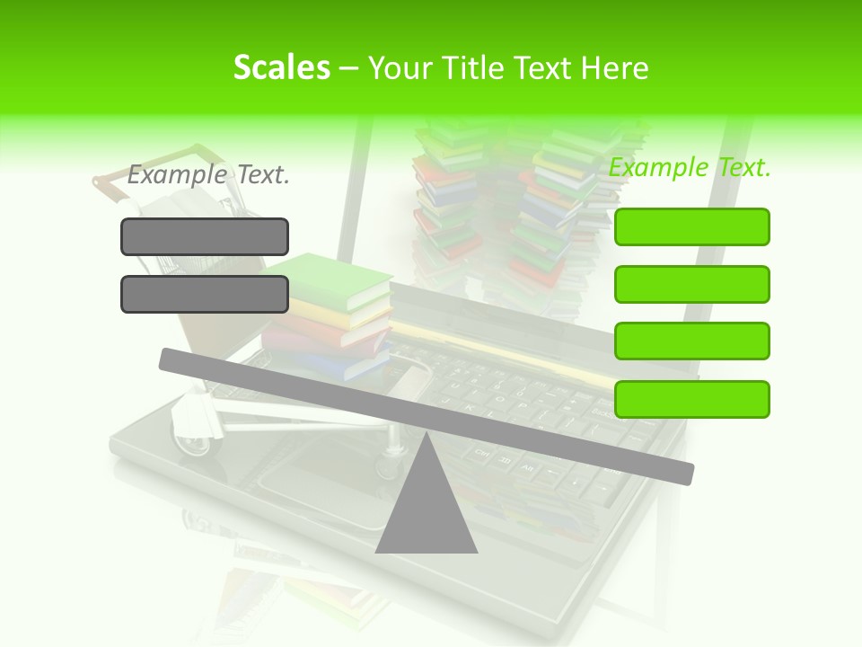 White Background Holding Hands Elder PowerPoint Template