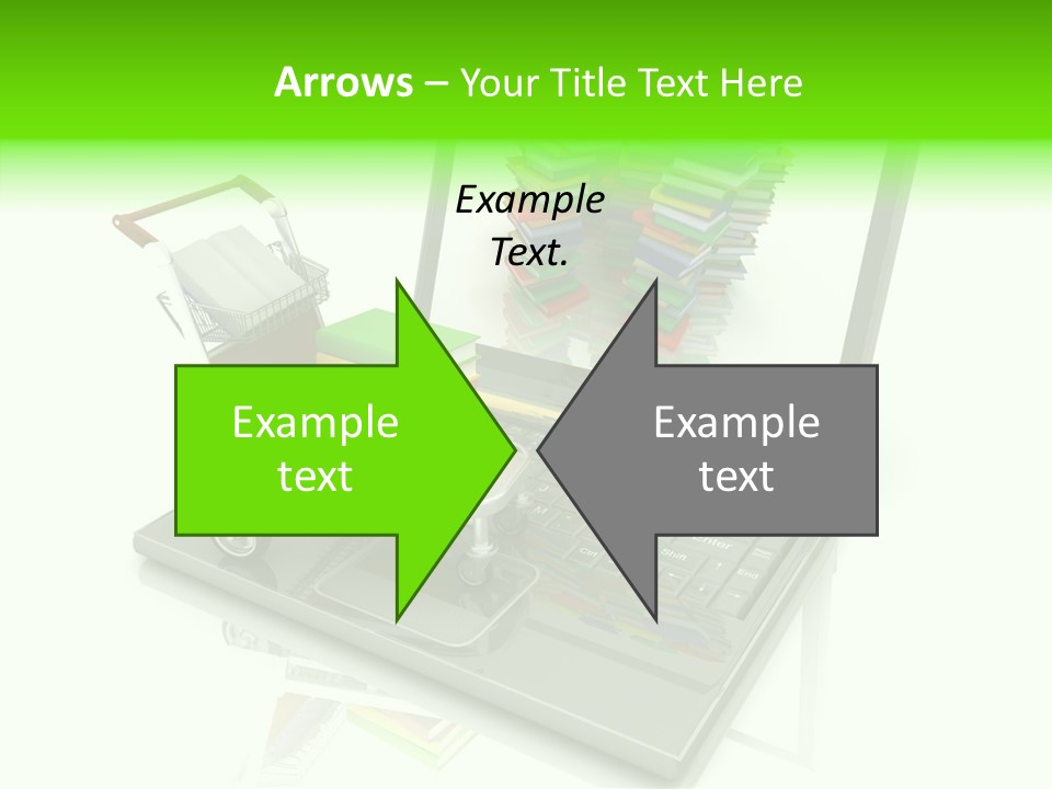 White Background Holding Hands Elder PowerPoint Template