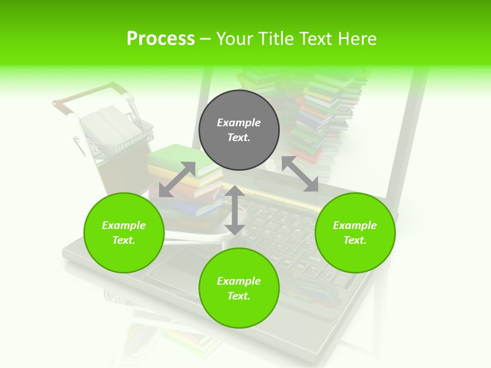 White Background Holding Hands Elder PowerPoint Template