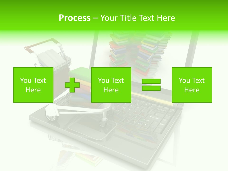 White Background Holding Hands Elder PowerPoint Template