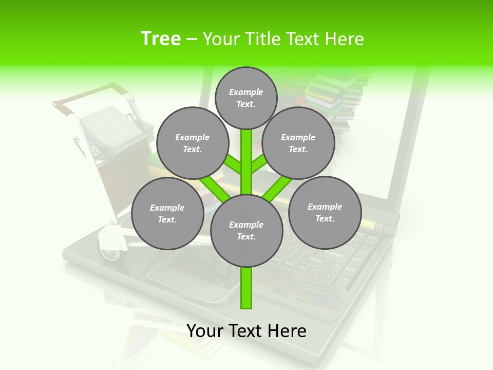 White Background Holding Hands Elder PowerPoint Template