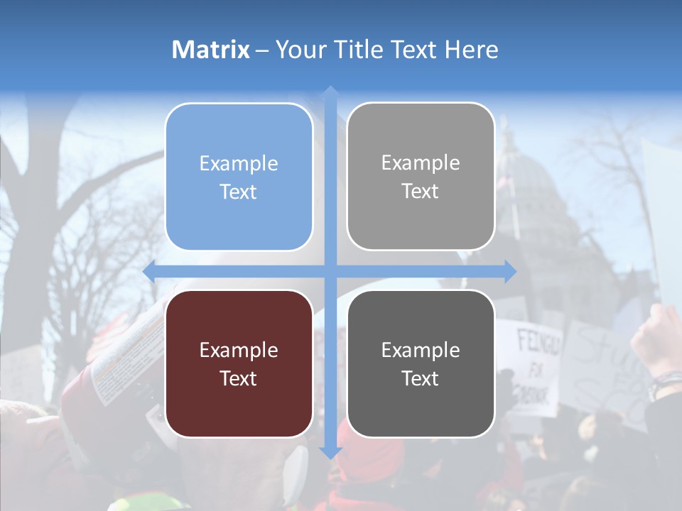 Hand Aging Senior PowerPoint Template