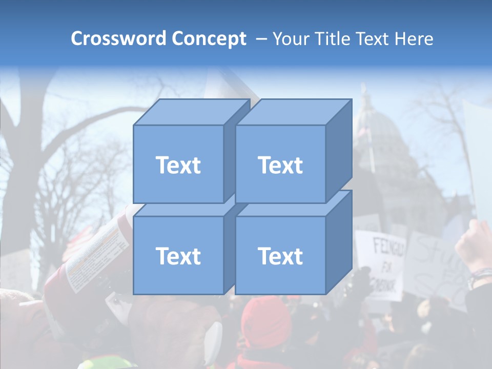 Hand Aging Senior PowerPoint Template