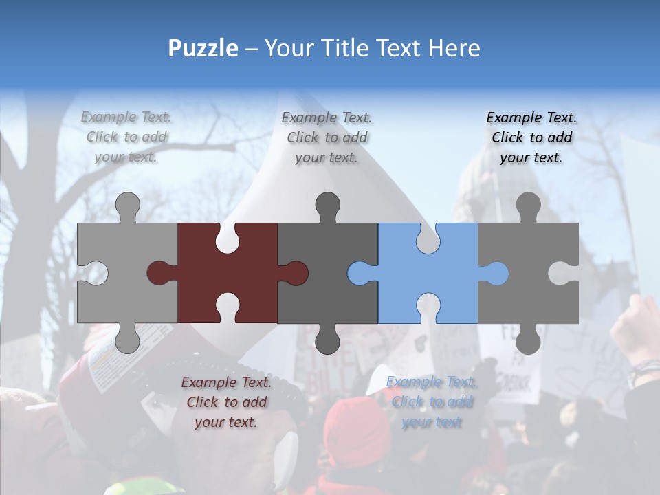 Hand Aging Senior PowerPoint Template