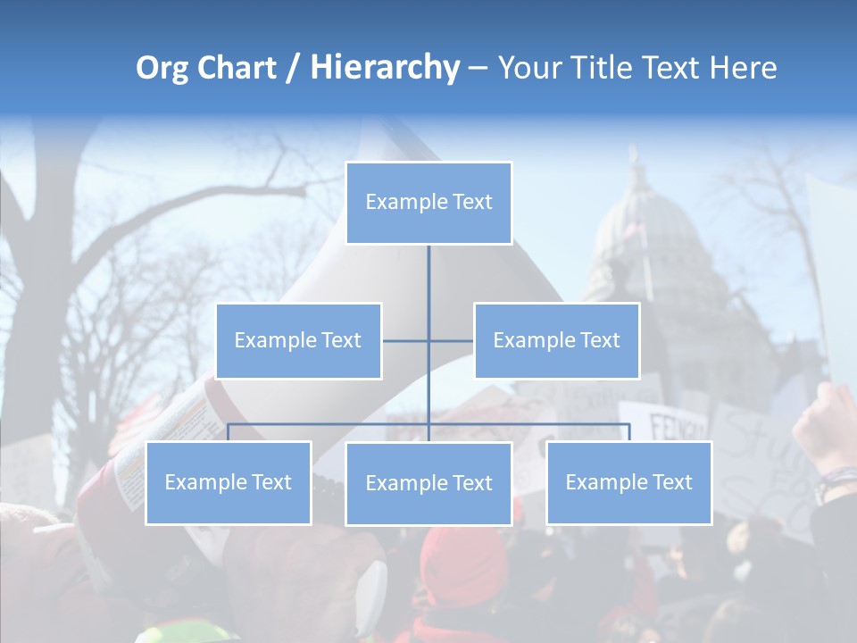 Hand Aging Senior PowerPoint Template