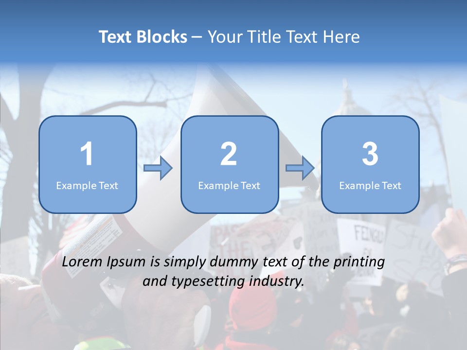 Hand Aging Senior PowerPoint Template