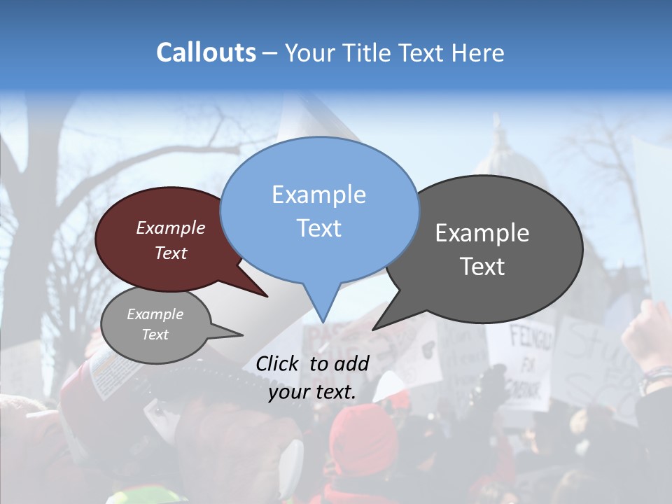 Hand Aging Senior PowerPoint Template