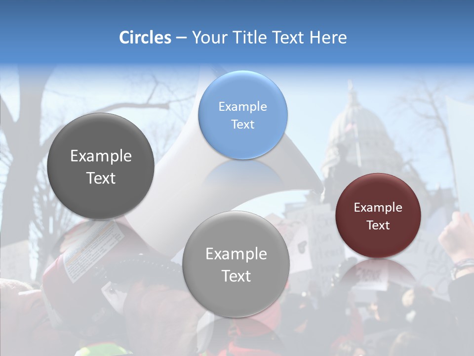 Hand Aging Senior PowerPoint Template