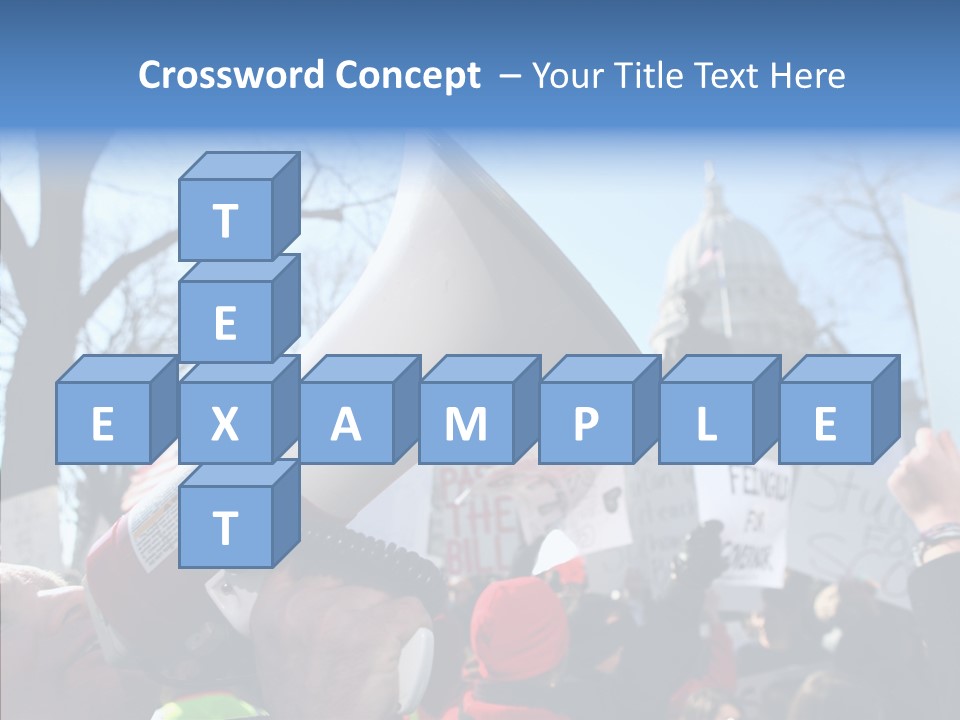 Hand Aging Senior PowerPoint Template