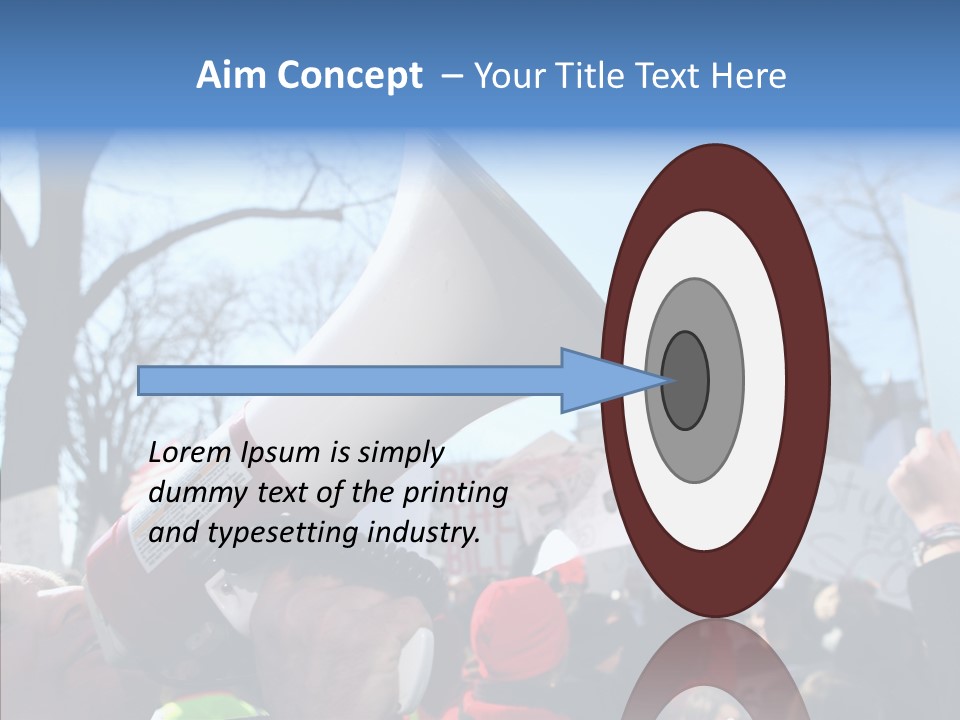 Hand Aging Senior PowerPoint Template