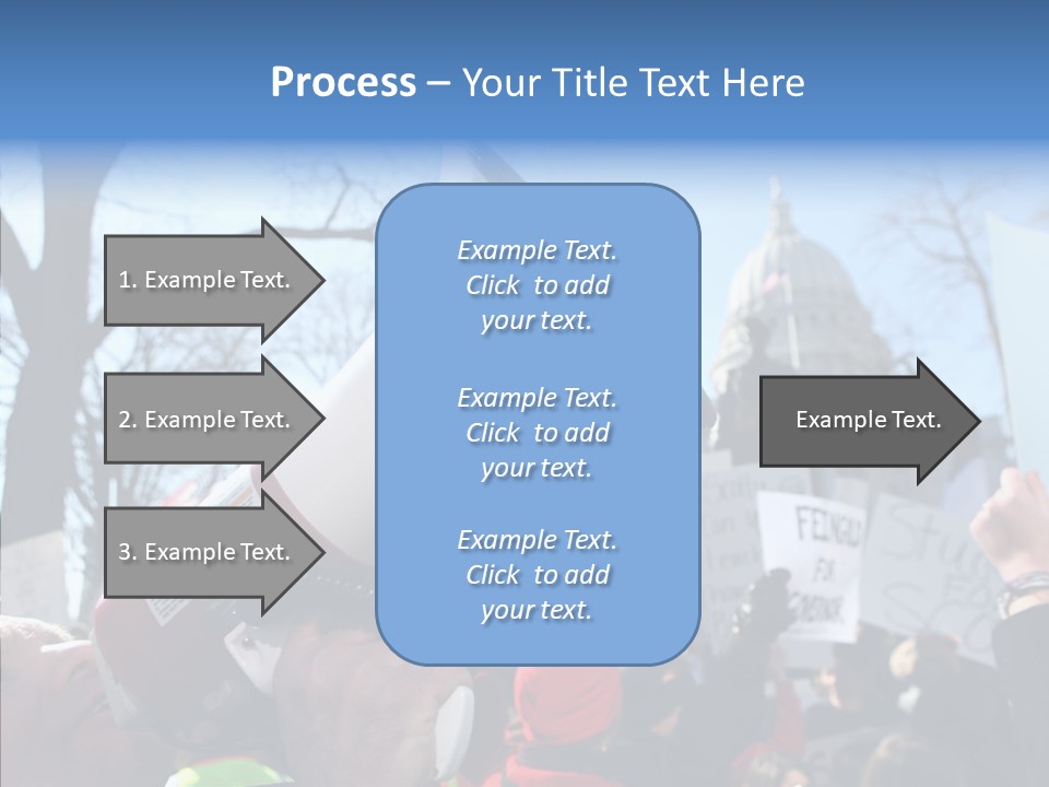 Hand Aging Senior PowerPoint Template