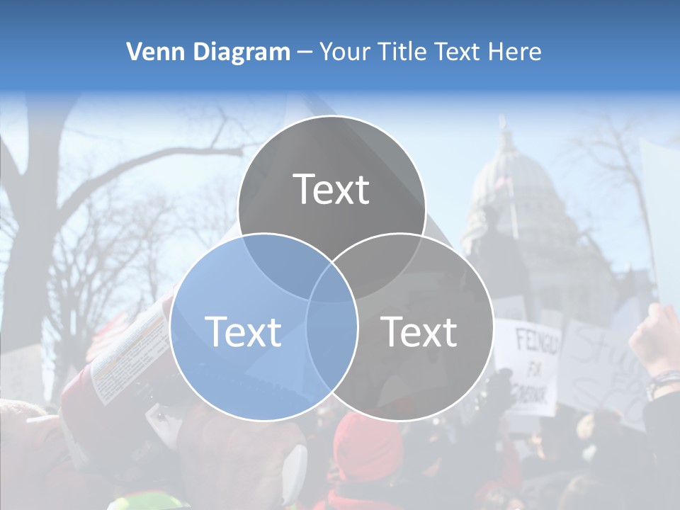 Hand Aging Senior PowerPoint Template