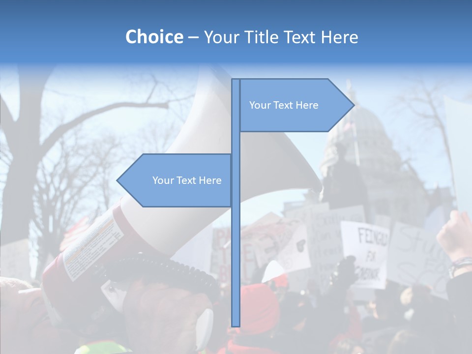 Hand Aging Senior PowerPoint Template