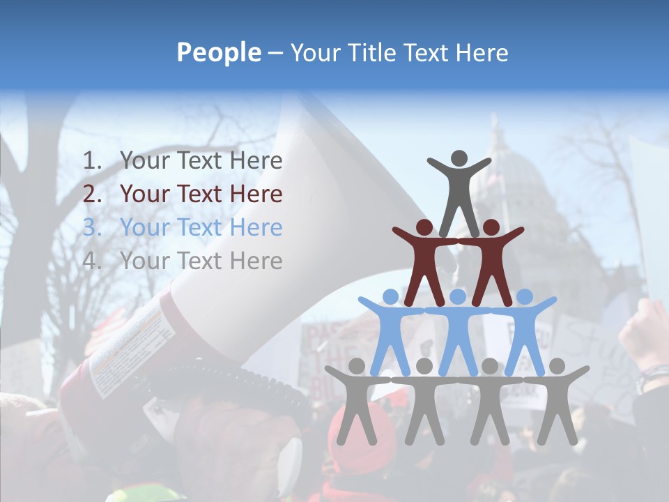 Hand Aging Senior PowerPoint Template