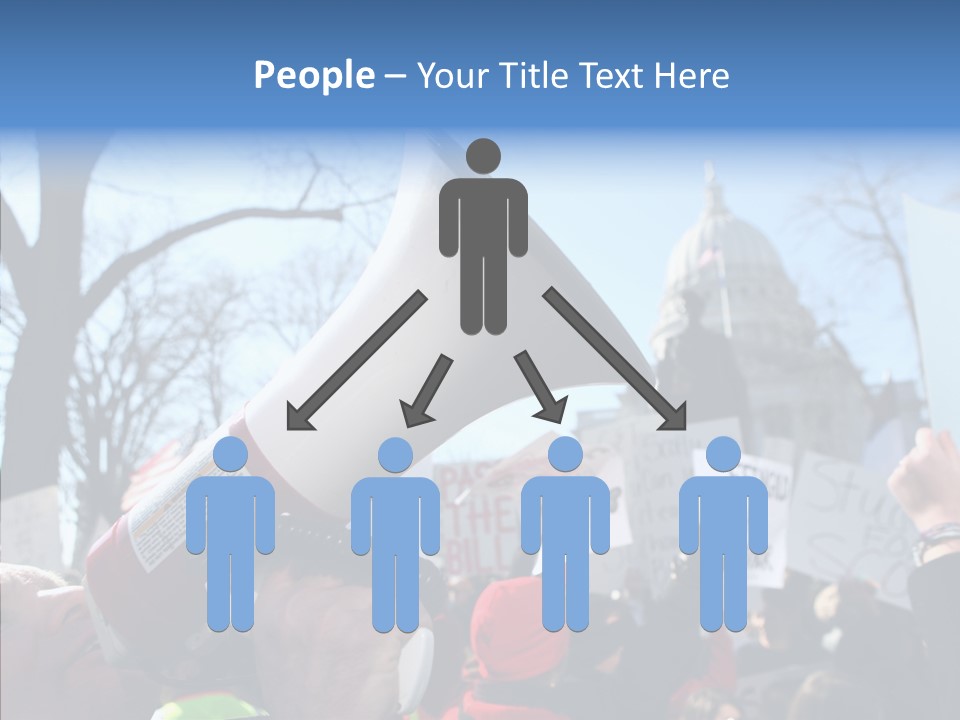 Hand Aging Senior PowerPoint Template