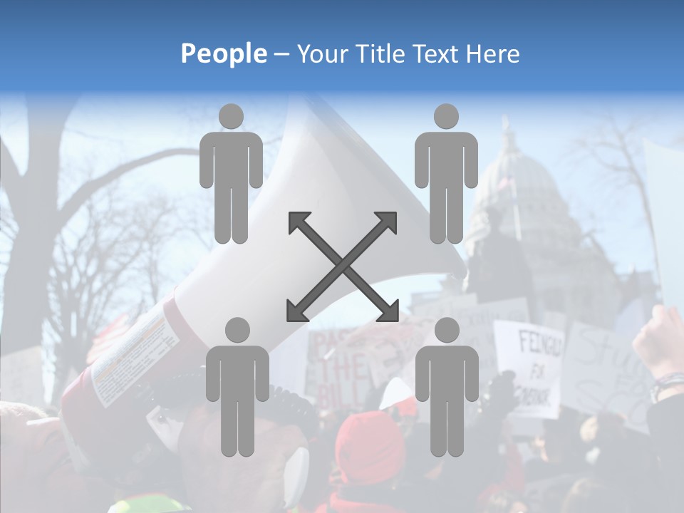 Hand Aging Senior PowerPoint Template