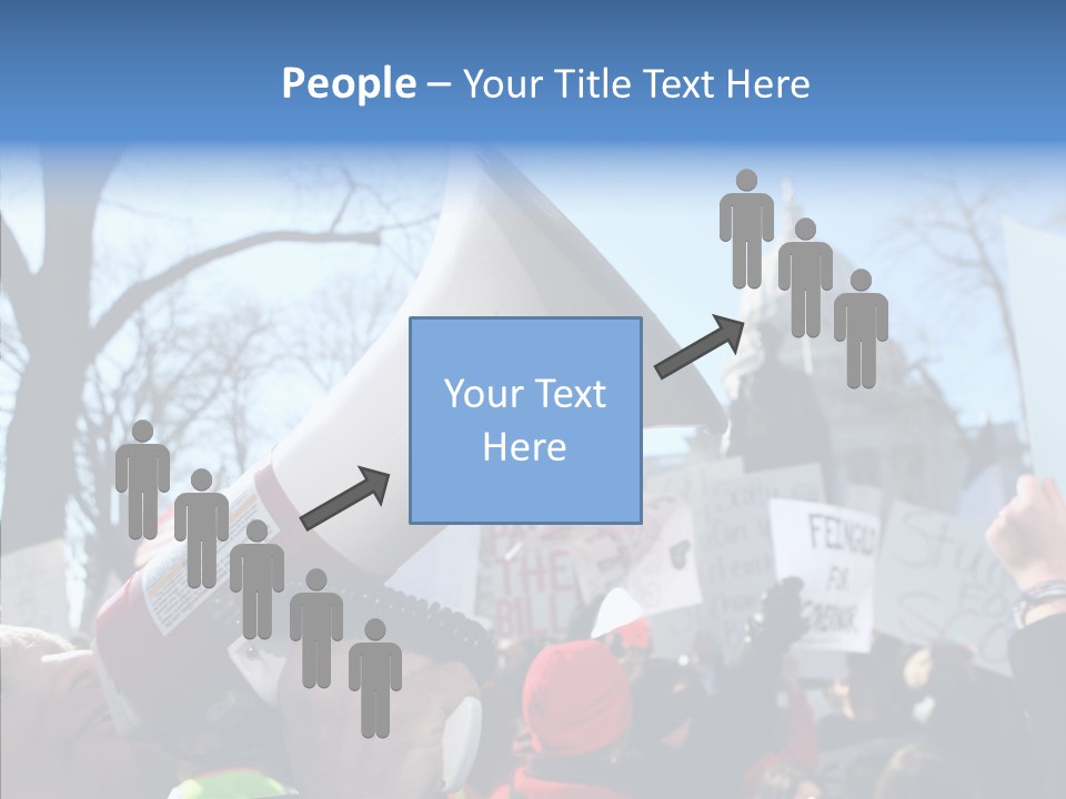 Hand Aging Senior PowerPoint Template