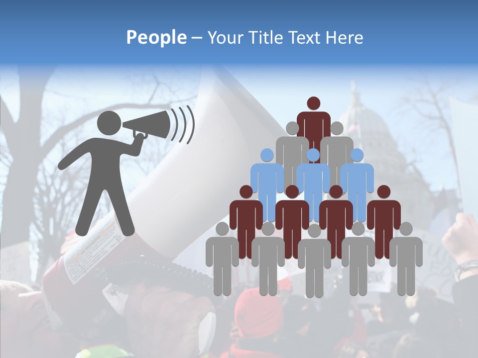 Hand Aging Senior PowerPoint Template