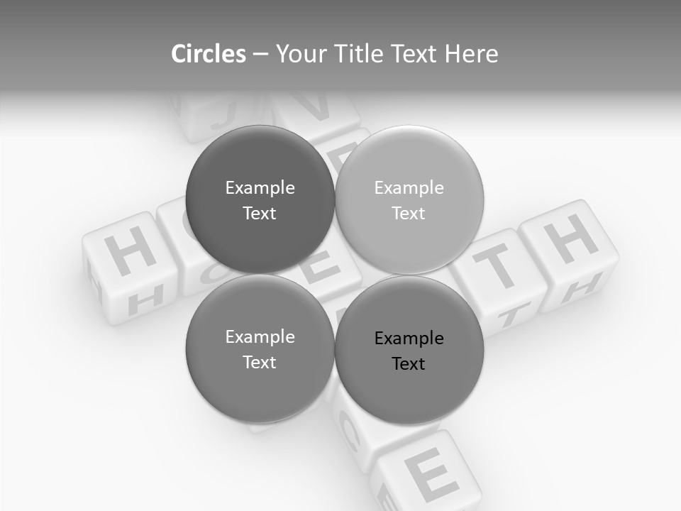 White Young Assist PowerPoint Template