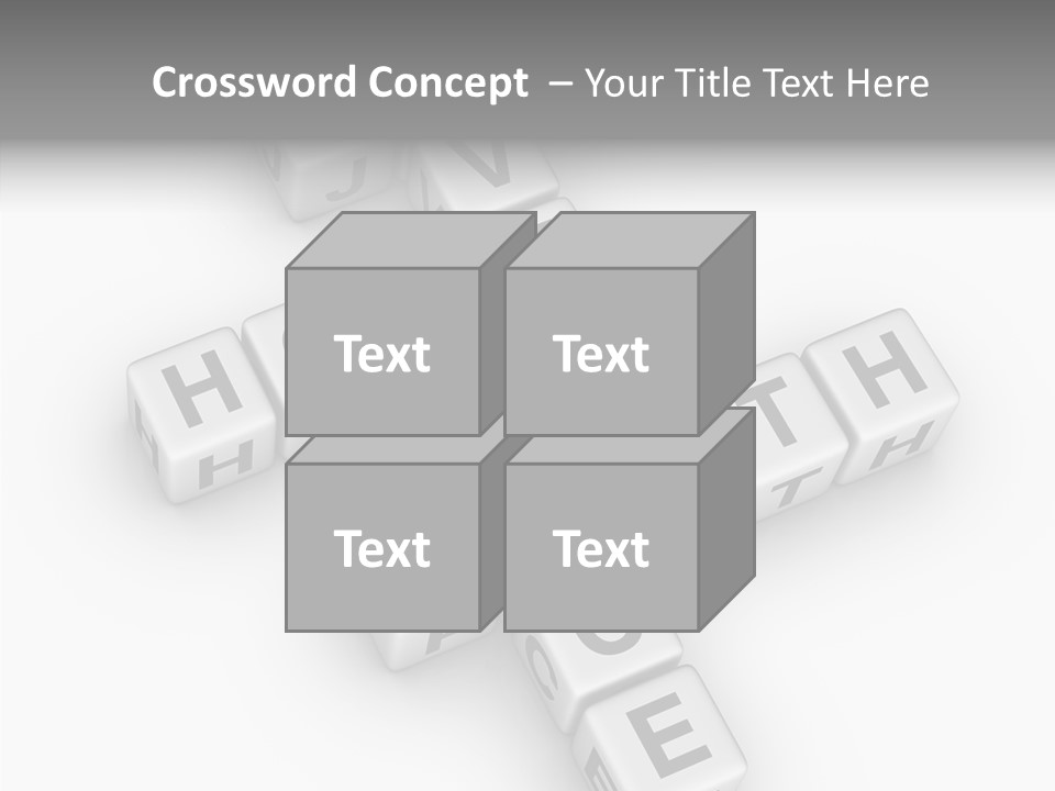White Young Assist PowerPoint Template
