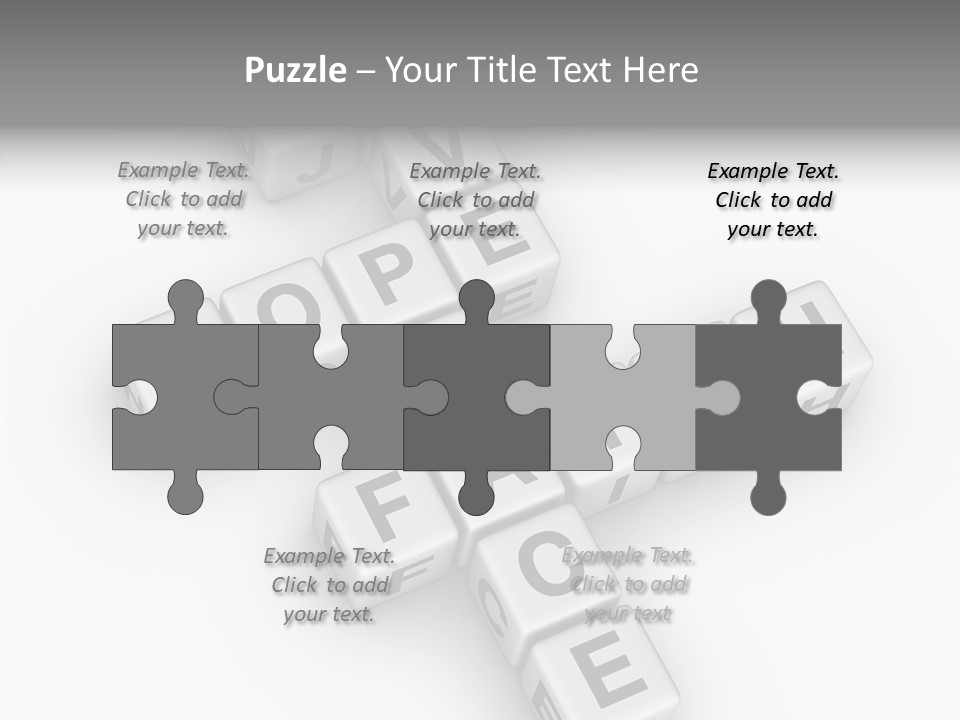 White Young Assist PowerPoint Template