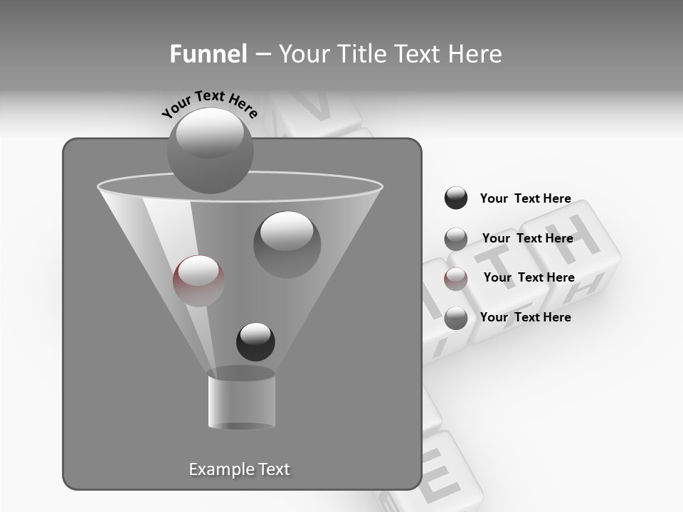 White Young Assist PowerPoint Template