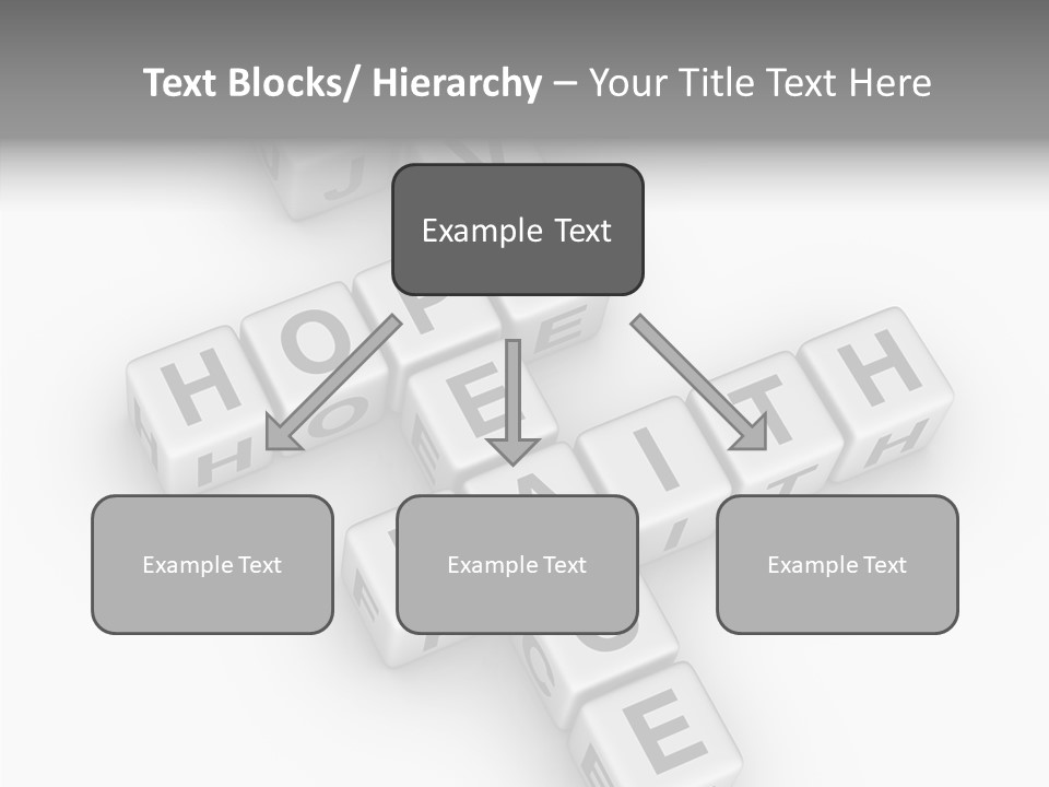 White Young Assist PowerPoint Template