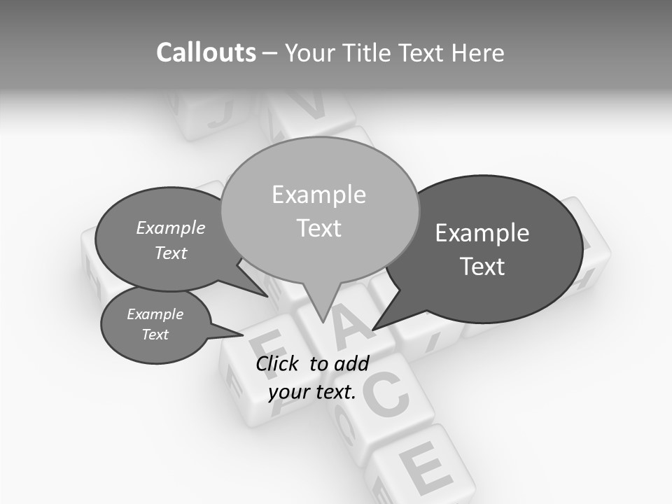 White Young Assist PowerPoint Template