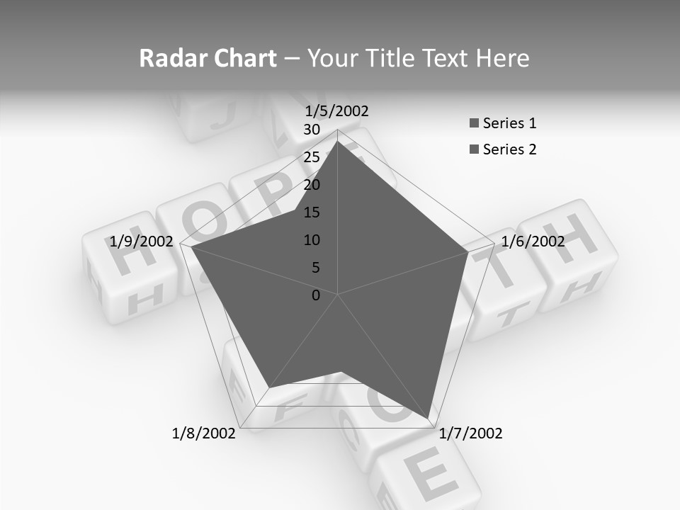 White Young Assist PowerPoint Template