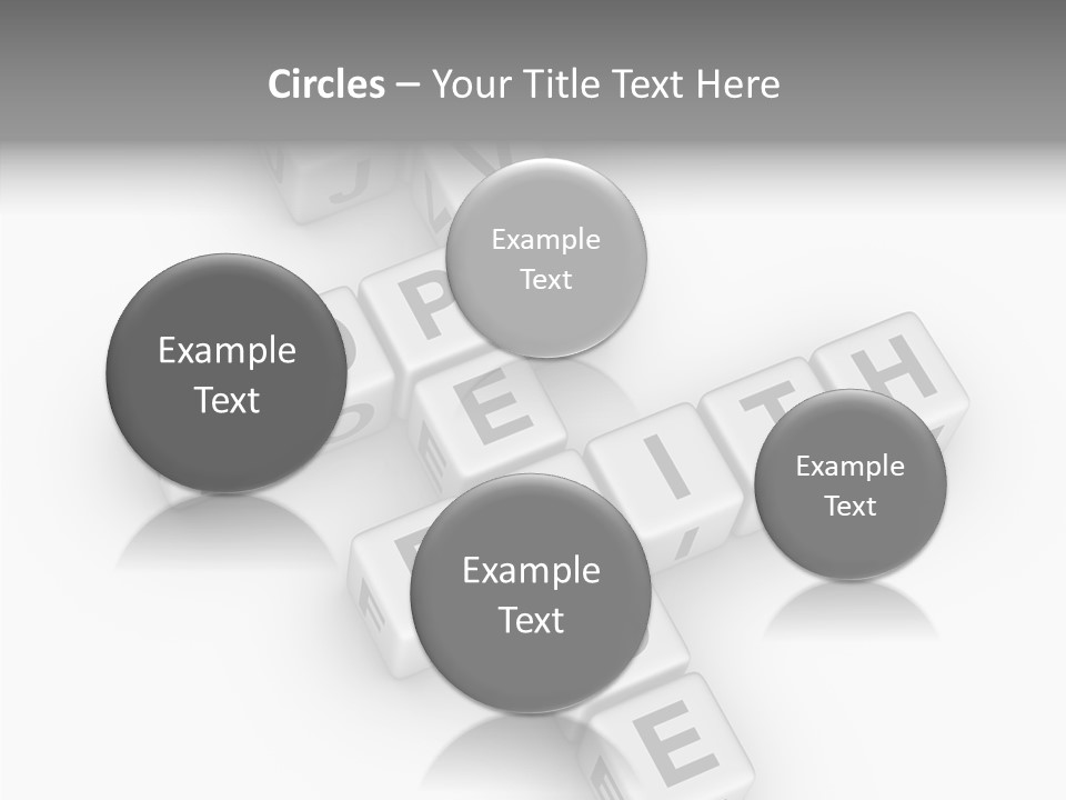 White Young Assist PowerPoint Template