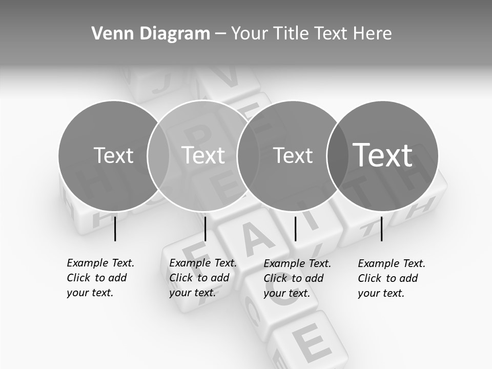 White Young Assist PowerPoint Template