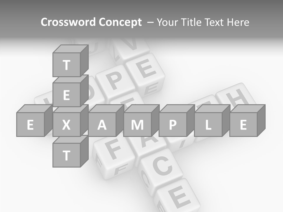 White Young Assist PowerPoint Template