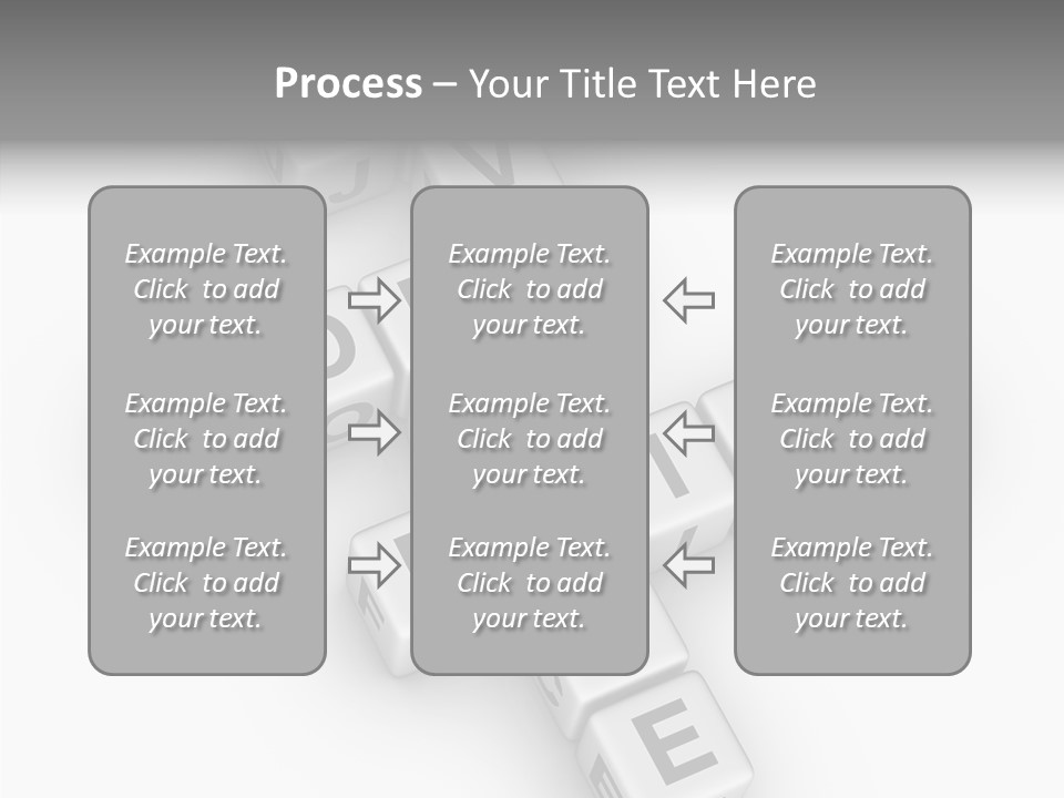 White Young Assist PowerPoint Template