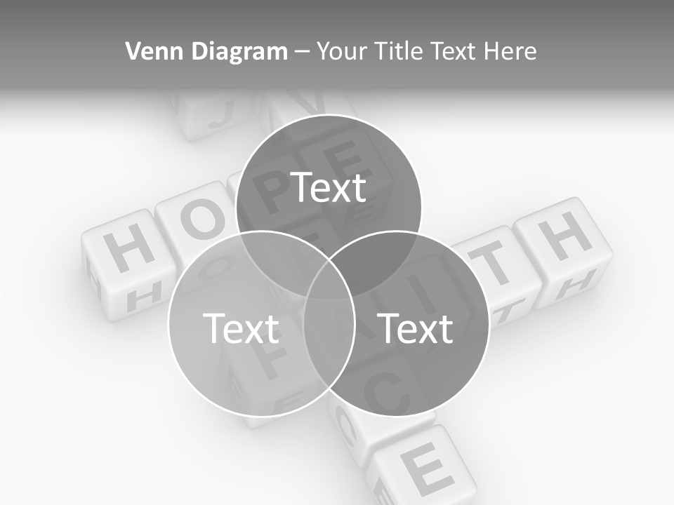 White Young Assist PowerPoint Template