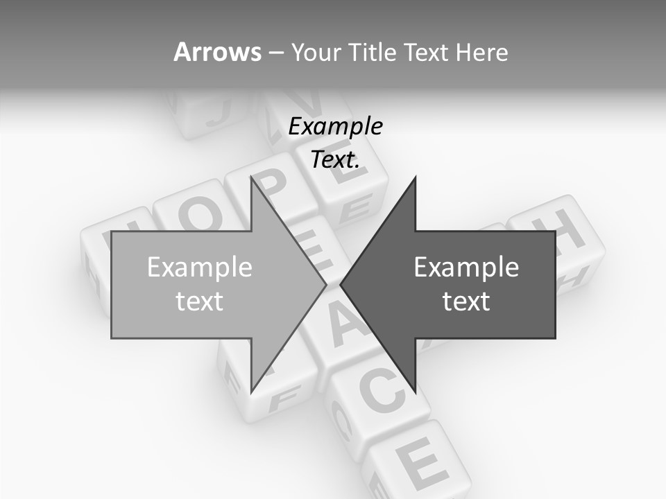 White Young Assist PowerPoint Template