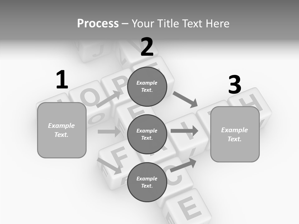 White Young Assist PowerPoint Template