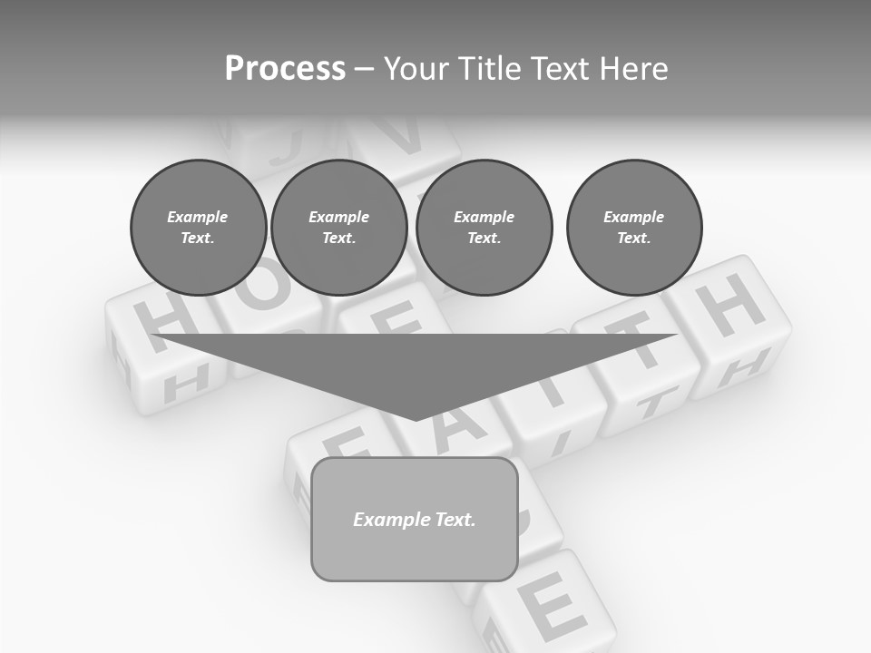 White Young Assist PowerPoint Template