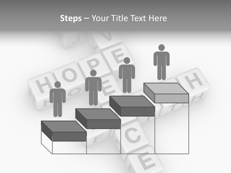 White Young Assist PowerPoint Template