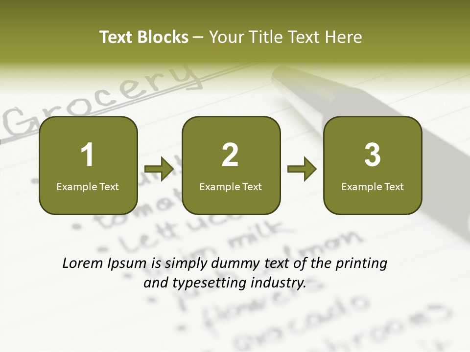 Togetherness Touching Holding Hands PowerPoint Template