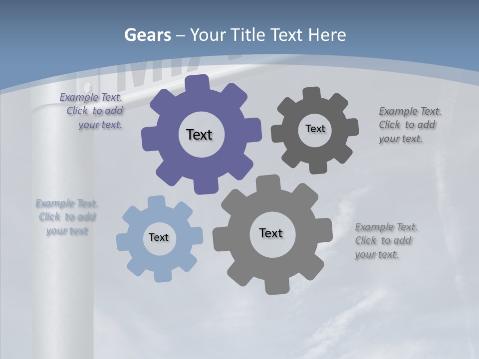 Elderly Care Grandmother PowerPoint Template