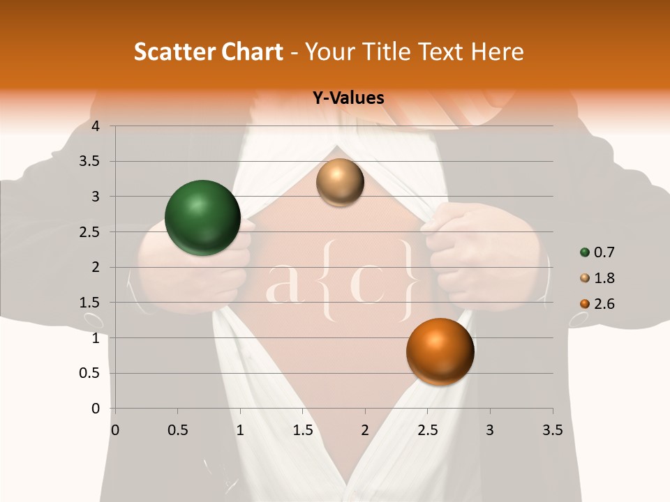Senior  Human White Background PowerPoint Template