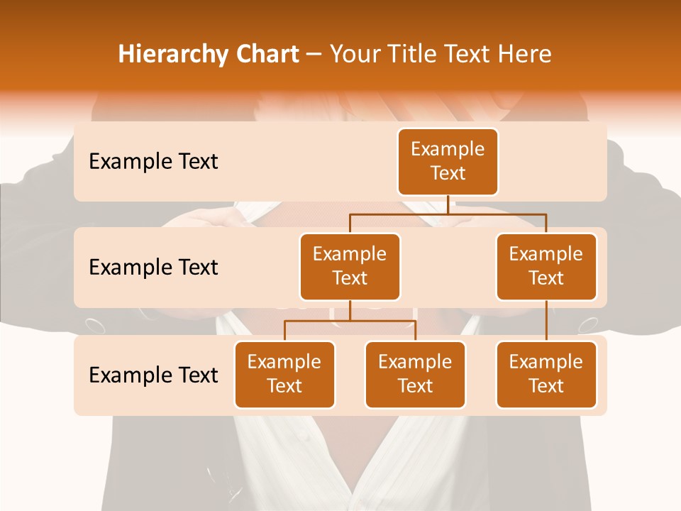 Senior  Human White Background PowerPoint Template